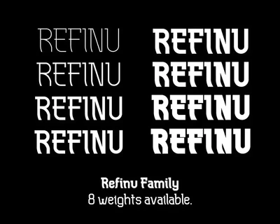 Refinu font
