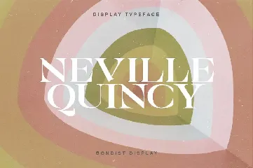 Bondist Display font