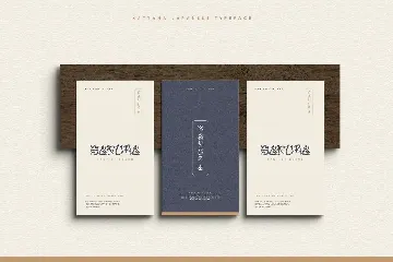 Kattana Japanese Business Font