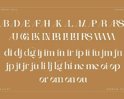 Gondgir - Elegant Serif Font