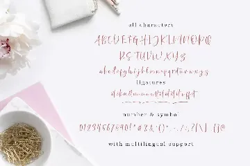 Bellatrone - Modern Script font