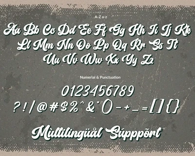 Masterday - Vintage Retro Font
