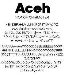 Aceh font