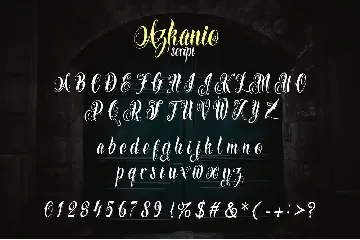 Azkanio font