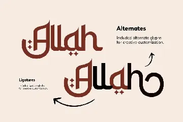 Arabic Font - Bimusih