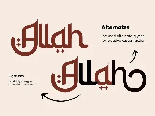 Arabic Font - Bimusih