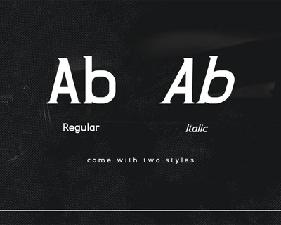 Classical - Serif Vintage Typeface font