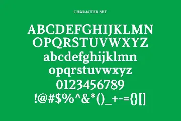 Polga Display Serif Font