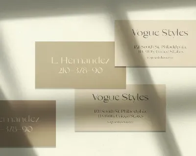 Costigue Modern Luxury Sans font