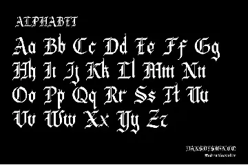 Monteng Modern Blackletter Font