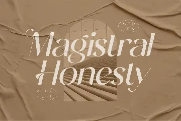 Magistral Honesty Premium Serif Font