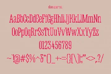 Noelles Condensed Display Font