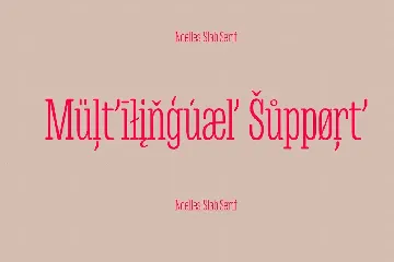 Noelles Condensed Display Font