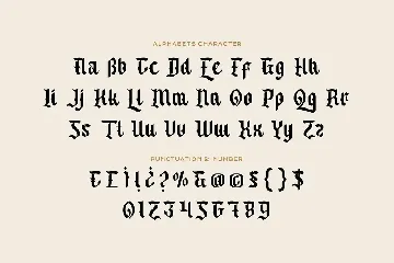 Ghitalk Blackletter Font