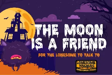 Lonesome Zombies - Terrible Bloody Typeface font