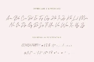 Feminine Signature Font