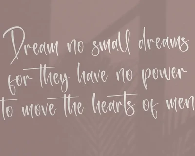 Mountain Moonlight Modern Handwritten Font
