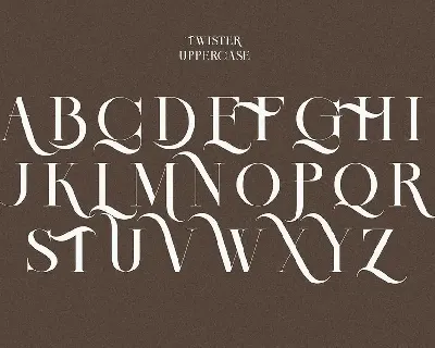 Twister Decorative Serif font