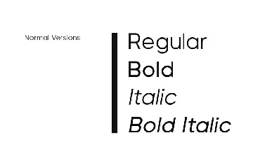 VISIA Duo (Natural & Outline) - Geometric Typeface font