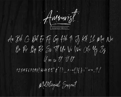 Amourist font