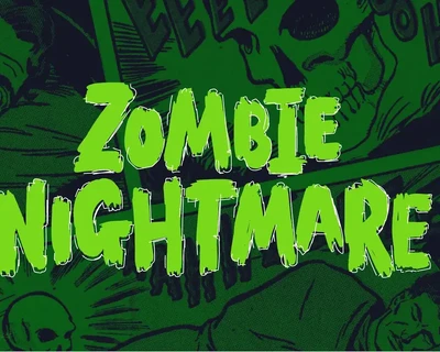 End Crawl - A Halloween Brush Font