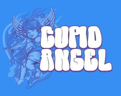 Inangel Graffiti Display Font