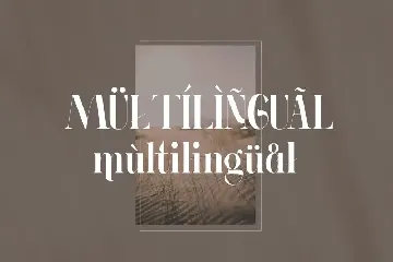 Modern Serif Font