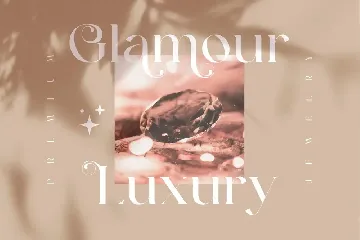 Glamour Karlina Beautiful Serif Font