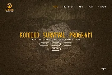 Komodo Decoative Font