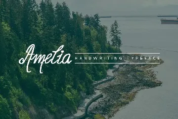 Amelia - Beautiful Handwriting / Calligraphy Font