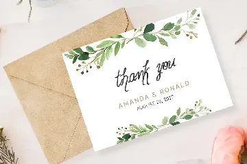 Amelia - Beautiful Handwriting / Calligraphy Font