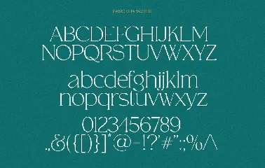 Another Display font