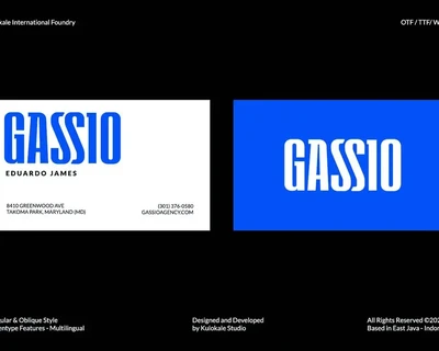 Regatino Geometric Display Font