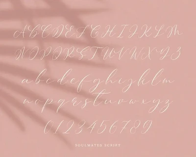 Soulmates Script font