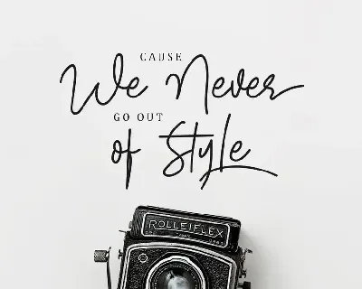 Shutter Stone - Signature Script font