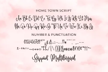 Home Town Font Duo