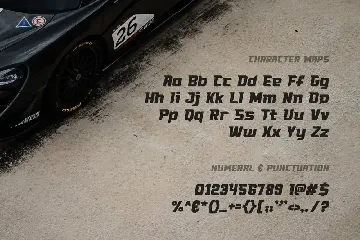 FORMULA A - Modern Font