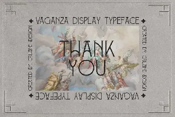 Vaganza - Vintage Serif Font