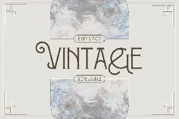 Vaganza - Vintage Serif Font