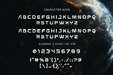 Project 9 â€“ Techno Font