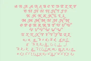 Nashira - Fluffy Hand Drawn Typeface font