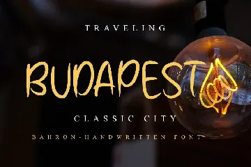 Bahron - Handwritten Font