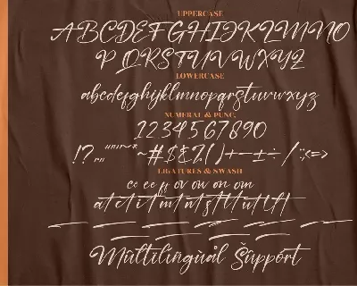 Nestone Signature Font