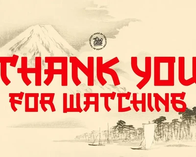 Onari Faux Japanese Font