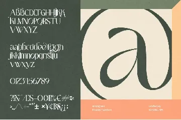 Ez-Sanjaya - Modern Decorative Font