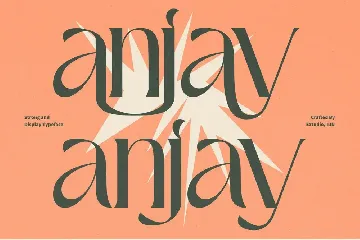 Ez-Sanjaya - Modern Decorative Font