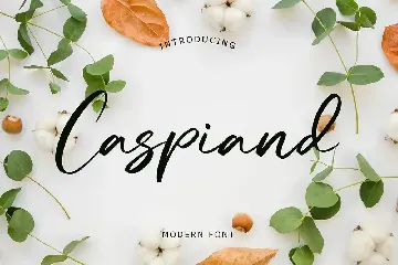 Caspiand Modern Font