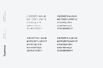 Halton - Modern Sans Serif Typeface font