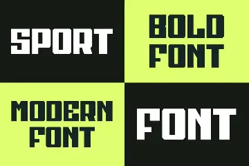 Work Sports font