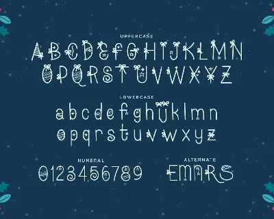 Candlepie - Christmas Font Style